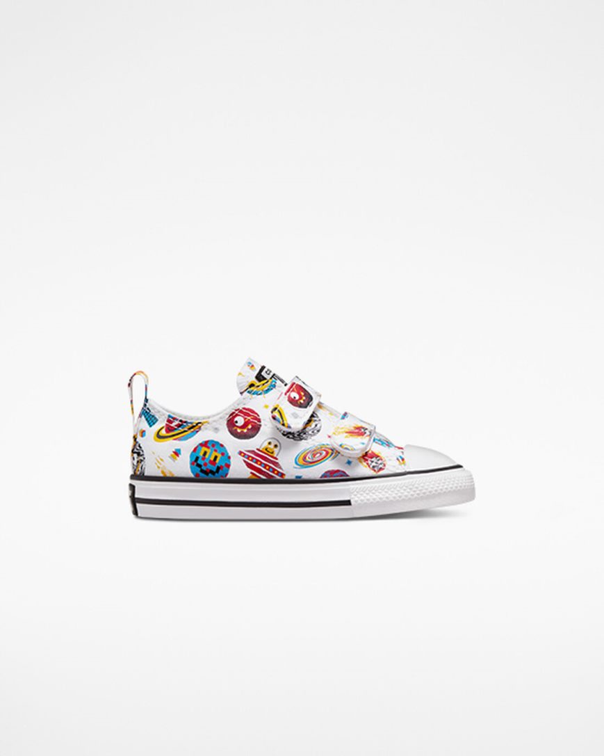 Tenisky Nizke Converse Chuck Taylor All Star Easy-On Space Cruiser Chlapcenske Biele Červené | SK UISKE6